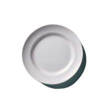 ai généré céramique assiette isolé sur transparent Contexte png