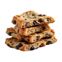 AI generated Savory raisin treats isolated on transparent background png