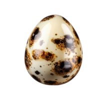 AI generated quail eggs isolated on transparent background png