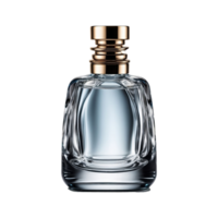 ai gegenereerd parfum glas geïsoleerd Aan transparant achtergrond png