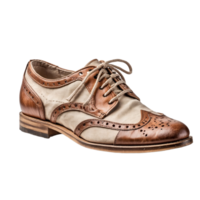 ai gerado vintage sapatos isolado em transparente fundo png