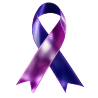 AI generated Honoring Lives Touched by Cancer. World Cancer Day Ribbon Tribute isolated on transparent background. AI Generated png