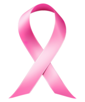 AI generated illustration of pink ribbon sign ai generated png