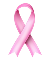 AI generated illustration of pink ribbon sign ai generated png