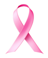 AI generated illustration of pink ribbon sign ai generated png