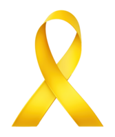 AI generated illustration of yellow ribbon sign ai generated png