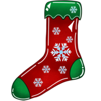 ein Weihnachten Socken png