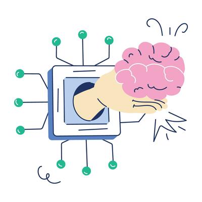 AI Hand Drawn Illustration