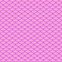 Fish scale pattern on seamless pink background. vector