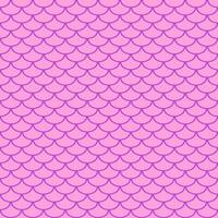 Fish scale pattern on seamless pink background. vector