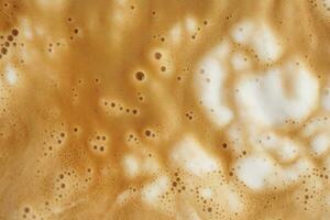 AI generated Coffee foam texture. AI Generated photo