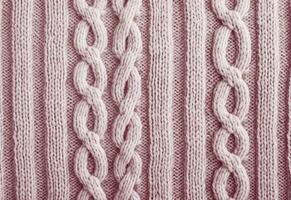 AI generated Knitted sweater texture, background with copy space. AI Generated photo