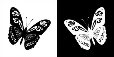 Illustration vector graphics of butterfly icon