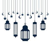 illustration vector graphic of lantern, perfect for lamp lantern design ,lantern illustration, ramadhan icon,  lantern vector, ramadhan background, Eid Al-Fitr vector , etc.