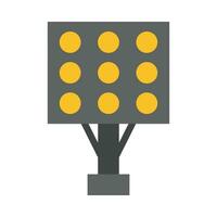 Stadium Lights Vector Flat Icon For Personal And Commercial Use.