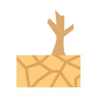 Drought Vector Flat Icon For Personal And Commercial Use.
