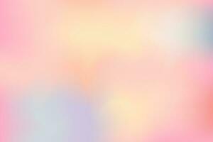 Gradient multi-colored background in pastel shades. Bright blurred pattern of sunset colors vector