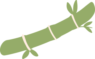 Bamboo green decoration illustration png