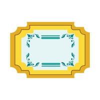 vintage frame illustration vector