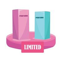 box parfume illustration vector