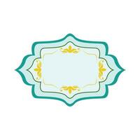 vintage frame illustration vector