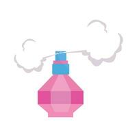 bottle parfume illustration vector