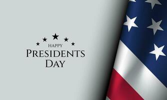 Presidents Day Background Design. vector