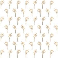 Botanical pattern design. Nature textile concept vector