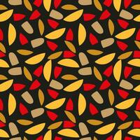 Ornament pattern design. Classic repeat textile vector