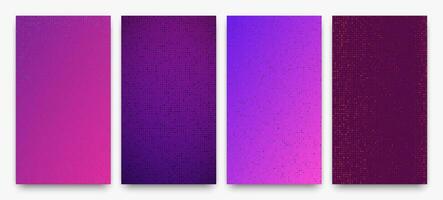 Abstract gradient geometric background of squares vector