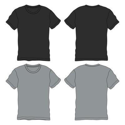 Grey T Shirt Vector Art, Icons, and Graphics for Free Download