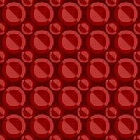 Maroon abstract seamless pattern - vector circle design background