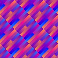 Seamless geometrical gradient stripe pattern background - abstract vector graphic design from diagonal stripes