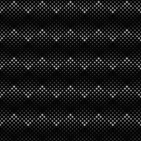 Seamless abstract black and white star pattern background design vector