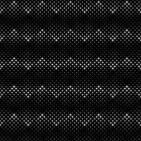 Seamless abstract black and white star pattern background design vector