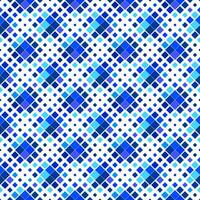 Seamless geometrical diagonal square pattern background vector