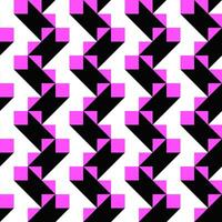 Abstract random three color pattern background - repeating vector graphic design