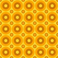 Seamless abstract circle pattern background design - colored vector graphic