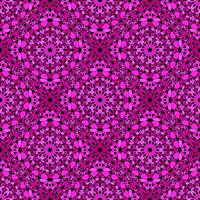 Pink seamless gravel mosaic petal pattern background - abstract spiritual vector graphic design