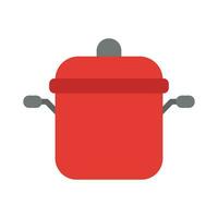 Cooking Pot Vector Flat Icon For Personal And Commercial Use.
