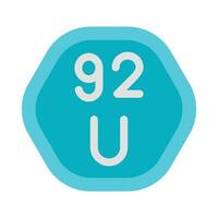 Uranium Vector Flat Icon For Personal And Commercial Use.