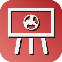 Geography Vector Glyph Gradient Background Icon For Personal And Commercial Use.
