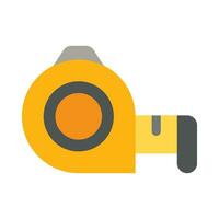 Tape Measure Vector Flat Icon For Personal And Commercial Use.