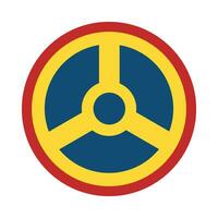 Nuclear Vector Flat Icon For Personal And Commercial Use.