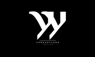 alfabeto letras iniciales monograma logo yy,yy inicial, aaa letra vector