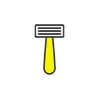 razor icon. sign for mobile concept and web design. outline vector icon. symbol, logo illustration. vector graphics.