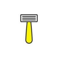 razor icon. sign for mobile concept and web design. outline vector icon. symbol, logo illustration. vector graphics.