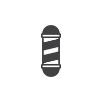 barber pole icon. sign for mobile concept and web design. outline vector icon. symbol, logo illustration. vector graphics.