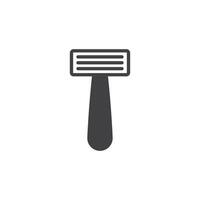 razor icon. sign for mobile concept and web design. outline vector icon. symbol, logo illustration. vector graphics.