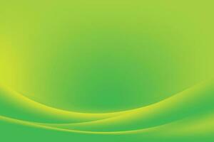 Abstract Smooth Natural Green Wavy Background vector